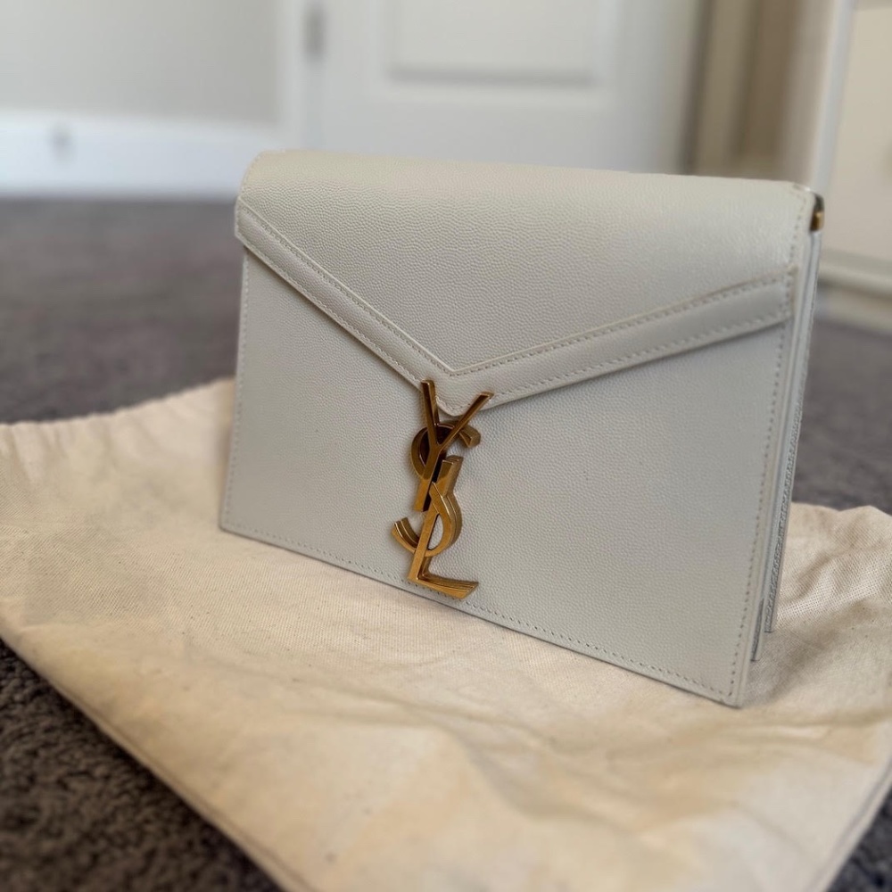 YSL (Yves Saint Laurent) Cassandra Leather Shoulder Bag